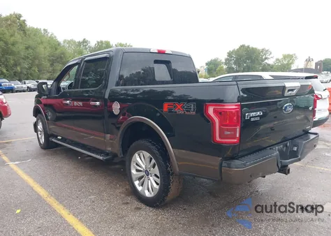 2016 Ford F-150 Lariat z USA, uszkodzony, nr VIN 1FTEW1EF3GKF49679